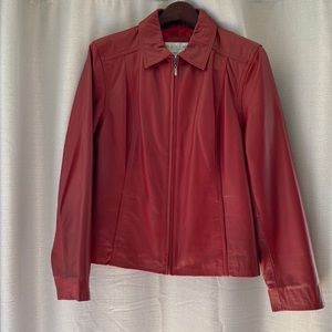 Sonoma Lambskin Leather Jacket